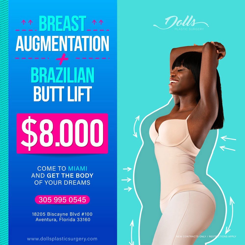 Breast Augmentation and bbl pricing deal