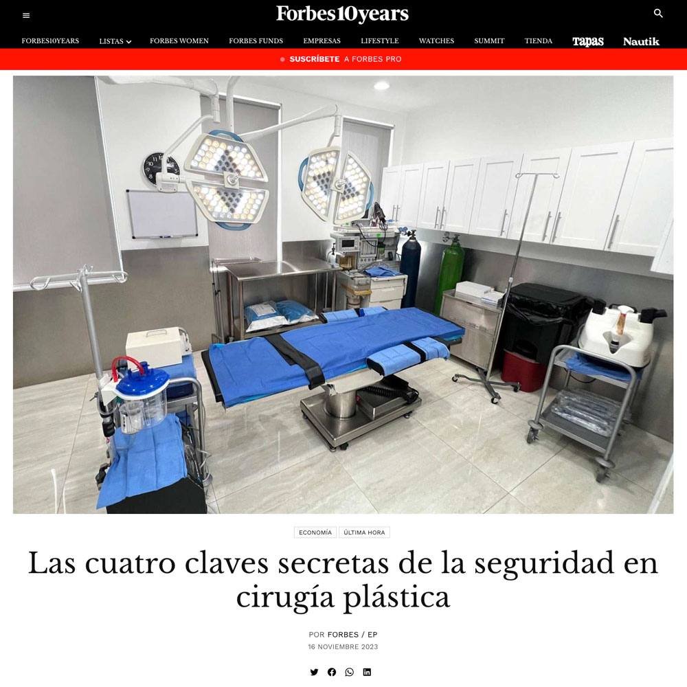 Four Secret Keys to Safety in Plastic Surgery