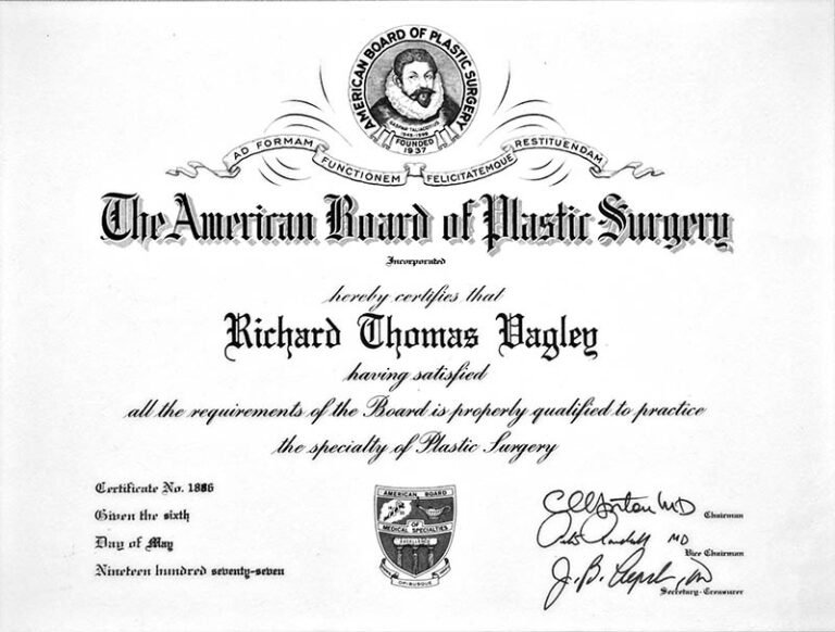 Double Board Certified Plastic Surgeon